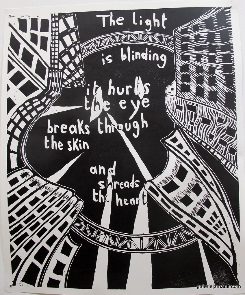 Gravure originale de l'artiste ASTER