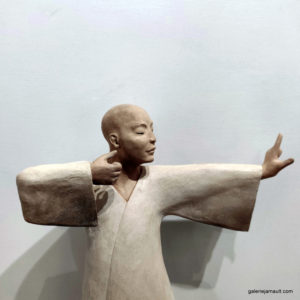 Sculpture de l'artiste française Sandra Courlivant