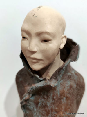 Sculpture de l'artiste française Sandra Courlivant