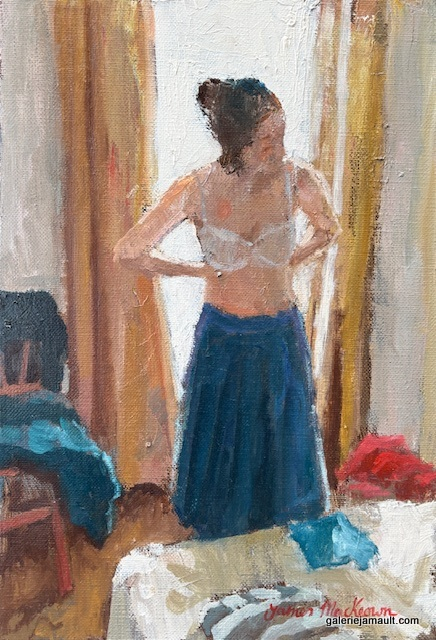 <div><strong><span style="color: #ff6600">VENDU</span></strong></div>Dans l'intimité de la chambre