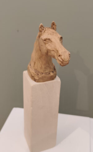 Sculpture en terre cuite originale de l'artiste Catherine Longatte