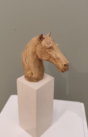 Sculpture en terre cuite originale de l'artiste Catherine Longatte