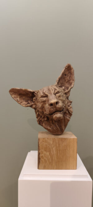 Sculpture en terre cuite originale de l'artiste Catherine Longatte