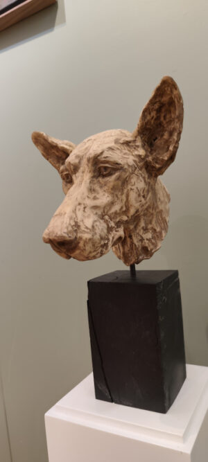 Sculpture en terre cuite originale de l'artiste Catherine Longatte