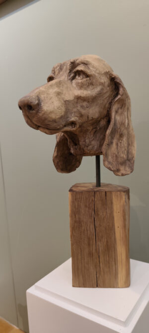 Sculpture en terre cuite originale de l'artiste Catherine Longatte