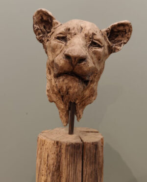 Sculpture en terre cuite originale de l'artiste Catherine Longatte