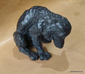 Bronze original de Jeanne Karin BLUM, artiste française native de l'île d'Yeu