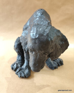 Bronze original de Jeanne Karin BLUM, artiste française native de l'île d'Yeu