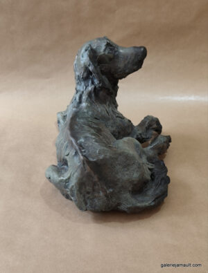 Bronze original de Jeanne Karin BLUM, artiste française native de l'île d'Yeu