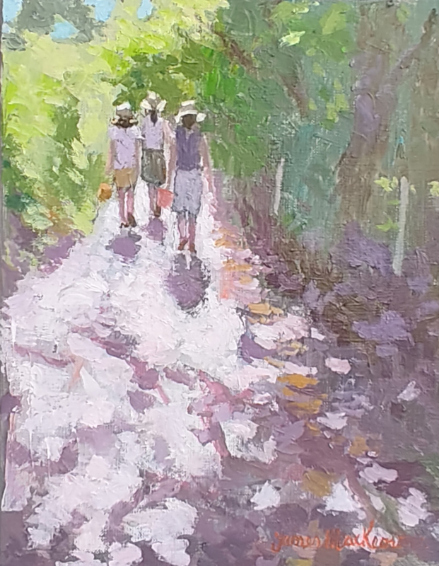 Chemin sous le soleil